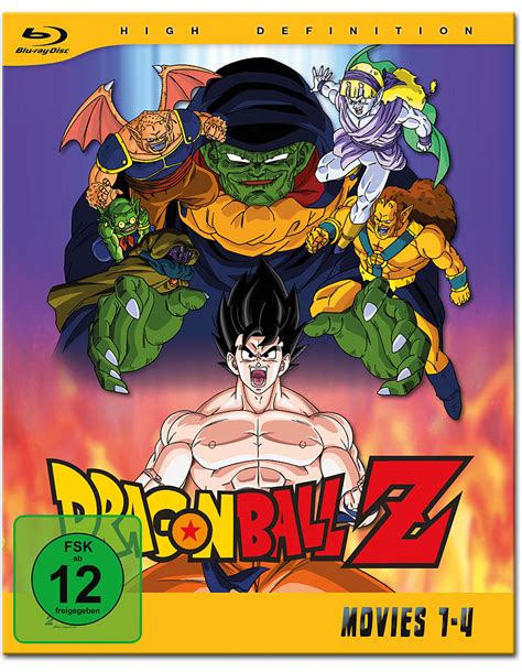 Dragon ball z movie complete collection: Dragonball Z - Movies 1-4 Blu-ray (2 Discs) [Anime Blu-ray ...