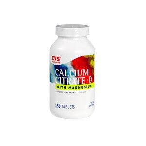 View current promotions and reviews of calcium with vitamin d and get free shipping at $35. CVS Calcium Citrate + D Tablets With Magnesium - CVS.com