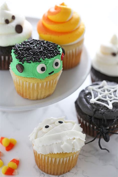 Let the kids help and everyone will have a blast. How to Make Halloween Cupcakes - Handle the Heat