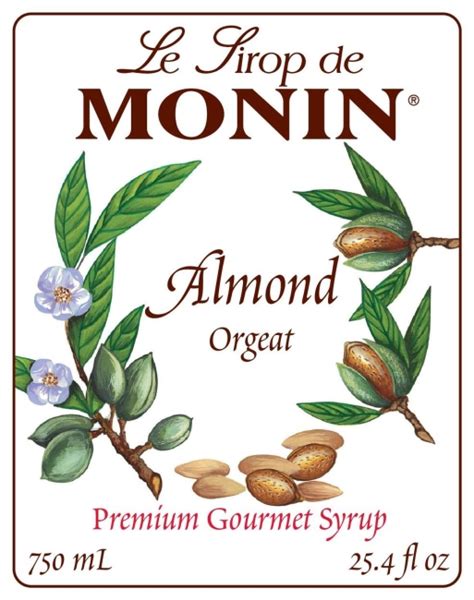 Almond Orgeat Syrup Monin