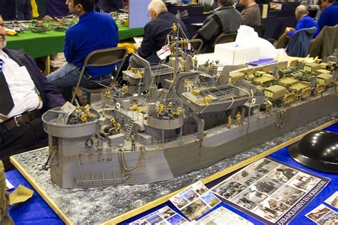 Landing Ship Tank D Day 135 Scale Model Diorama Scale Model Ships