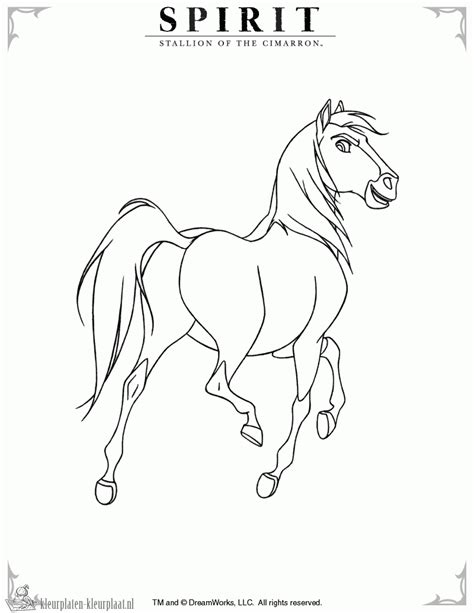 Spirit Stallion Of The Cimarron Coloring Pages Coloring Pages