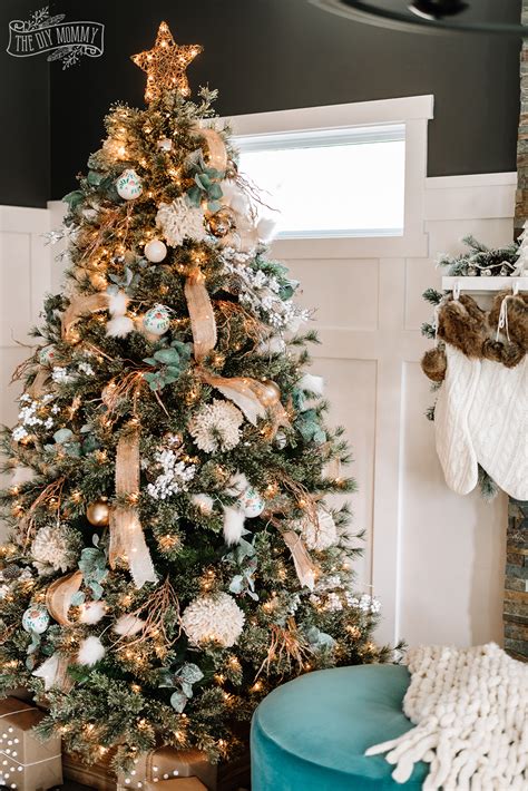 Rustic Boho Glam Christmas Tree Decorating Ideas The Diy Mommy