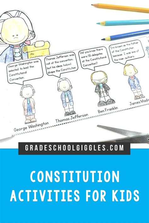 This is a team building activity for a new classroom. Eight Ideas for Teaching Kids About the Constitution ...