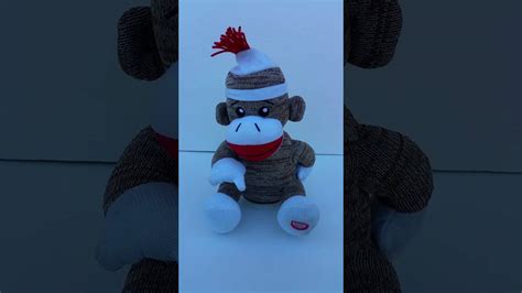 Animated Giggles International Brown Dancing Sock Monkey Song R E S P E