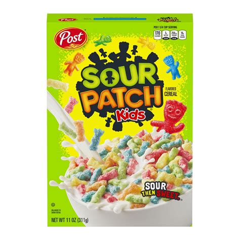 Post Sour Patch Kids Cereal Box 11oz 311g Sweets From Heaven
