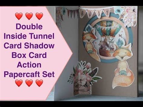 Diagonal tunneling i heard that there are logistical problems. Tutorial: Double Inside Tunnel Card (deutsch) Shadow Box ...