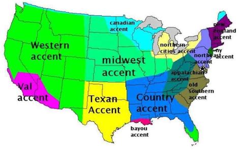 English Accents And Dialects Around The World Vivid Maps