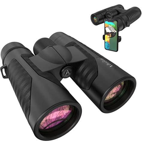 12x42 Binoculars With New Smartphone Photograph Adapter