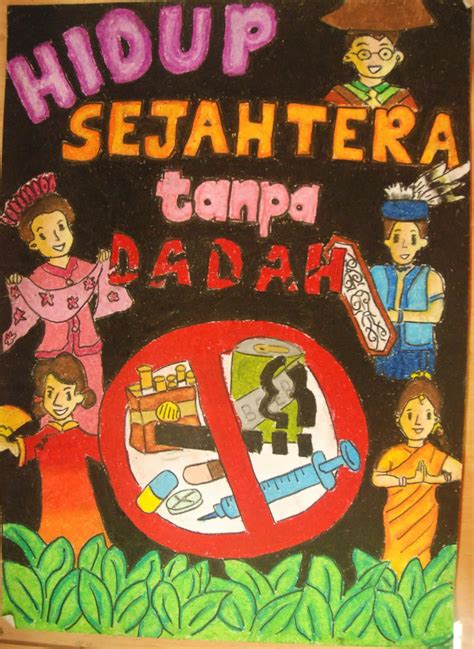 11 Poster Anti Poster Hidup Sihat Tanpa Dadah Pictures Sukesihat