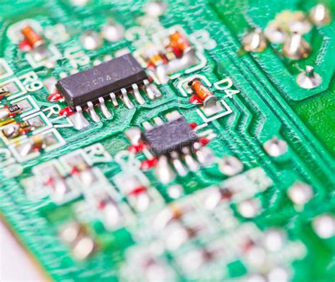 Electronic Board Stock Photo Image Of Chip Electronic 36648346