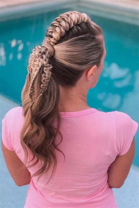 22 Popular Styles With A Snake Braid Braided Ponytail Hairstyles