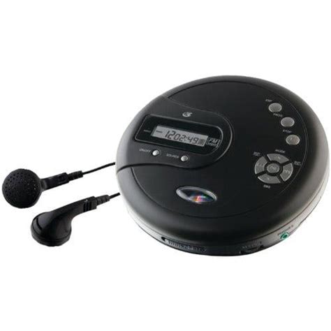 Gpx Hc221b Horizontal Amfmcd Player And Ilive Iah54 On Ear Headphones