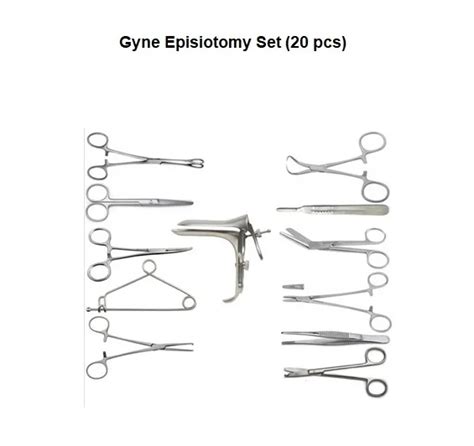 Gyne Episiotomy Surgery Instruments Set Of Pieces Buy Stainless Steel Made Episiotomy Set