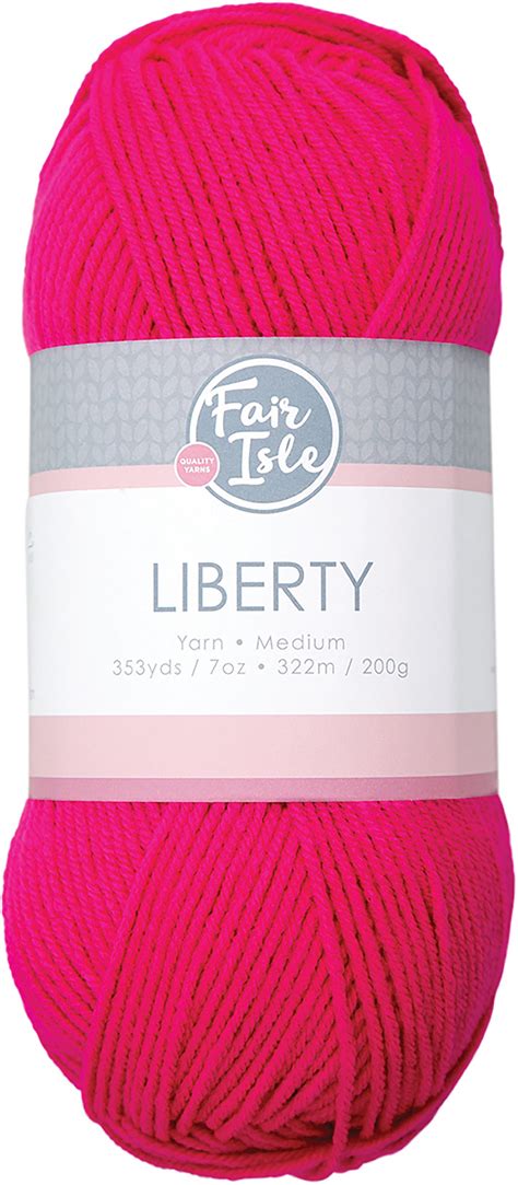Fair Isle Liberty 200g Yarn Pink Shock Ebay