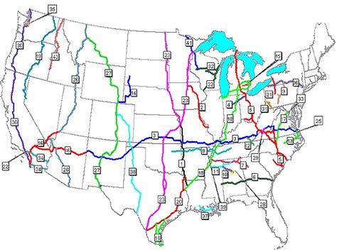 Proposed Interstate Highways
