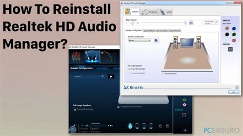 Realtek Hd Audio Manager Que Es Audio Baru