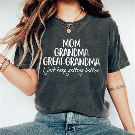 Mom Grandma Great Grandma T Shirt