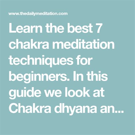 When You Do This Chakra Meditation You Ll Feel Your Energy Flow