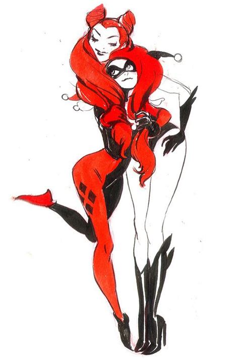 Harley Quinn And Poison Ivy By Mindy Lee Best Art Ever This Week