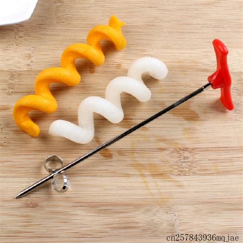 Vegetables Spiral Knife Manual Spiral Screw Slicer Potato Carrot