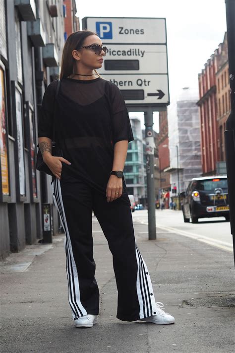 How To Wear Those Adidas Popper Tracksuit Pants Uk Women