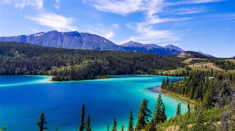 Emerald Lake Southern Yukon 4 Days Ago After A Week Of Rain In Skagway