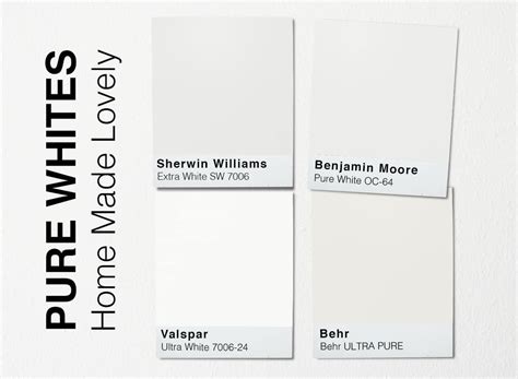 Benjamin moore describes it as 'refined' and it looked so elegant and pure on my walls i knew it was the one. Dover White Vs Pure White - Martinique