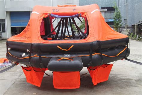 Solas And Iso Standard 25 Person Davit Launched Inflatable Liferaft