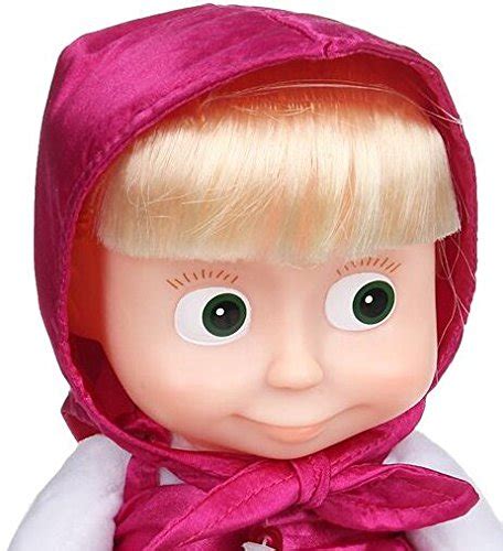 Soft Toy Masha Sings And Talks11 Inches Masha And The Bear Toys Masha Y El Oso Russian Doll