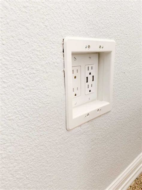 How To Install Large Recessed Outlets