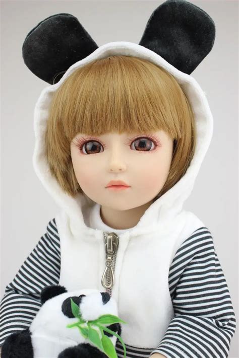18 Inch Dolls Handmade Bjd Doll Reborn Babies Toys For Children45cm