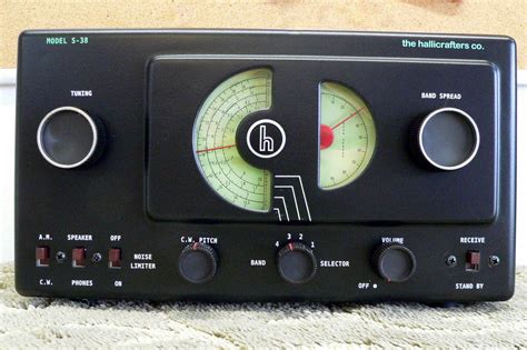 Hallicrafters S-38 | The Old Tube Radio Archives