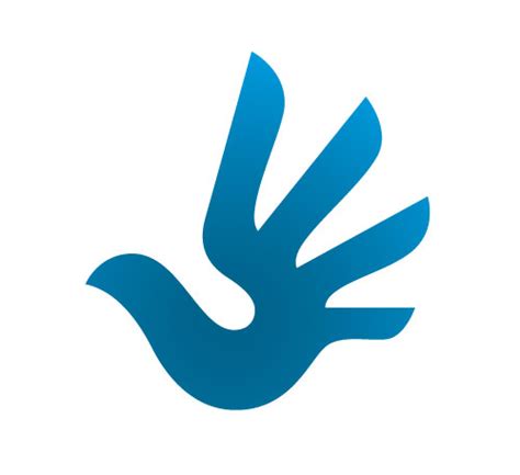 La Main Et Loiseau Un Logo Libre Pour Les Droits De Lhomme Silex
