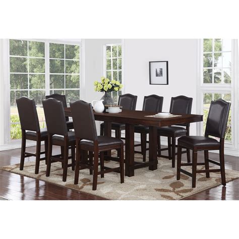 Craft And Main Cambridge 9 Piece Counter Height Dining Table Set