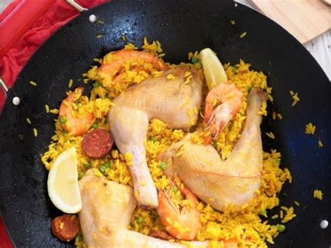Riz à l espagnol et poulet façon paëlla