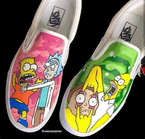 Oh God I Loved This Pair Custom Vans Shoes Custom Painted Shoes