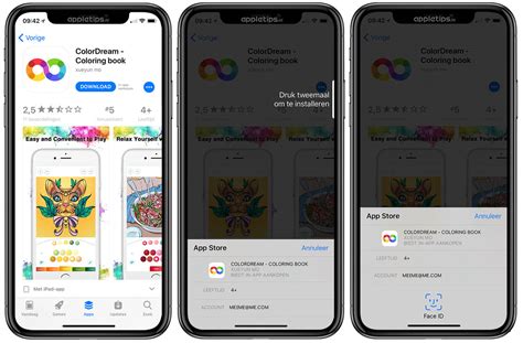 So, you can easily access every app from the app store. Apps downloaden en betalen in App Store met iPhone X ...