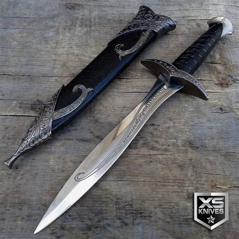 11 Ornate Medieval Dagger Fixed Blade Knife Roman Fantasy Sword