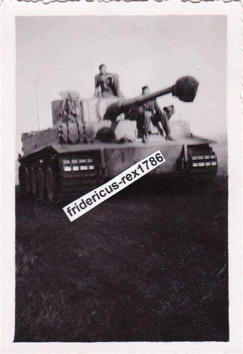 Foto Schw Pz Abt Tiger Panzer Tank Panzerbefehstiger Postimages