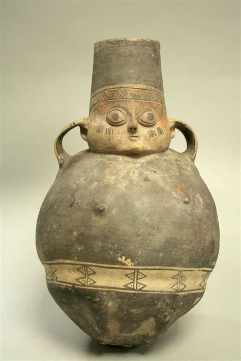 Single Spout Bottle in Figure Form | Chancay | The Met | Ancient art