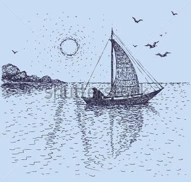 Noleggia la tua barca a vela! barca a vela mare disegno - Cerca con Google
