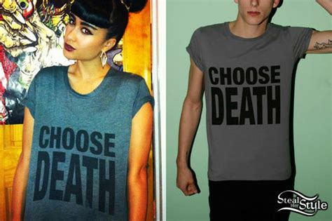 Natalia kills and whatever her husbands name is got kicked off for being mean but why didn't simon cowell ever get fired from anything? maybe because he actually gives criticism on the talent. Natalia Kills: Choose Death T-Shirt | Steal Her Style