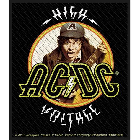 Figure, music, the game, rock, art, michal dean, ac/dc, rock 'n' roll. AC/DC High Voltage Angus Patch Official New | eBay