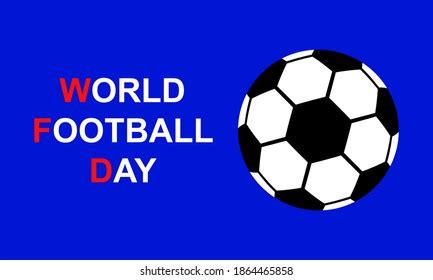 World Football Day Vector Illustration Stock Vector Royalty Free