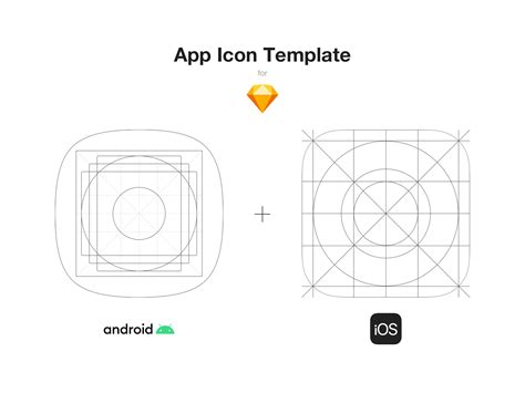 Ios 12 App Icon Template Sketch Freebie Download Free