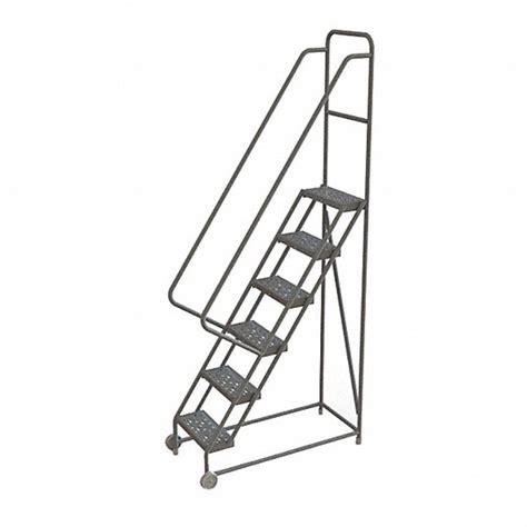 Tri Arc Tilt And Roll Ladder 60 In Platform Ht 10 In Platform Dp 16