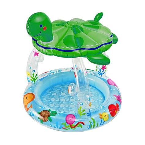 Intex 6.5cm small fun ballz 49602. Jual Intex 57119 Sea Turtle Shade Baby Pool Kanopi Kolam ...