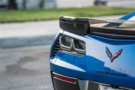 2015 2019 Corvette C7 Z06 Carbon Fiber Type Stage 2 Rear Spoiler