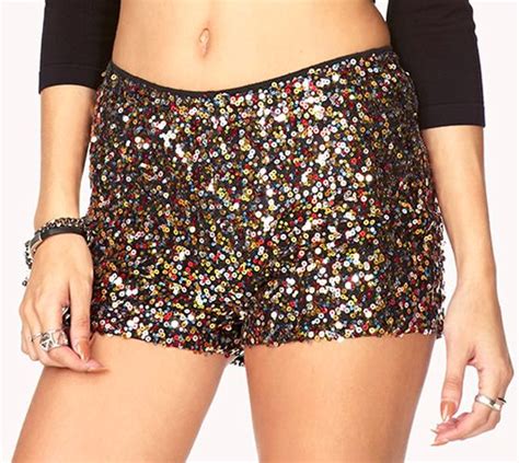 Confetti Sequined Shorts 19 80
